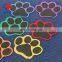 Fun and Colorful Carpet Markers Hook and Loop Good Quality Carpet Paws for Children Education