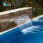 Water Feature Artificial Stainless Steel Swimming Pool Waterfall Cascade