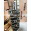 excavator engine spare parts for Volvo D4D engine crankshaft forged steel