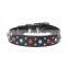 Factory direct large dog leather collar pet collar