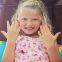 Adhesive unicorn sticker decals manicure nail art decoration for the little girl's nail nails fingernails
