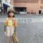 C1007/All-match casual korea fashion girls false two piece sweatshirt set kids wholesale cute sweatshirts