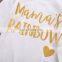 Baby Clothing Romper Outfits Autumn Winter 3 PCS Cartoon Rainbow Baby Romper Set