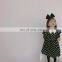 2020 autumn Korean children's clothing girls dress girls polka dot dress Korean girls retro dress