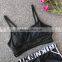 sports high-quality mesh letter swimsuit ladies swim suit yoga clothing new bikini swimwear women