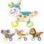Wholesale Eco Friendly Custom Hang Squeaker More Color Private Label Designer Pack Set Small Handmade Stuffed Pet Dog Plush Toy