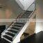 PJ-E601 New balcony aluminium frameless balcony tempered glass balustrade design