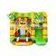 Inflatable Jungle Castle Slide Combo Bouncer, Kids Inflatable Jumpers Bounce House