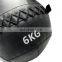 Harbour Custom Rubber Leather Medicine Ball Wall Ball with Rope Handle