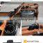fitness Gym high wooden frame magnetic rower rowing machine