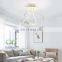 Indoor lighting 122W acrylic round modern ceiling light by CE Rohs certification