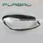 PORBAO car parts black border headlight glass lens cover for golf 7 (14-17 year)