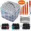 Mass Wholesale  Fasteners Cars Body Kits 635 PCS Plastic Retainers  Clips Auto Various Packing Sizes Kit