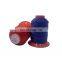 Nylon bonded thread, blue color, available samples