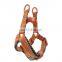 high durable cotton-like polyester soft padded adjustable and quick release dog harness