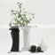 modern nordic geometric solid black white color living room decoration ceramic vase