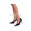 Women fabulous design black patent classic pointed toe court shoe with stiletto heel pumps sandals shoes