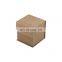 Custom natural kraft color small cube style folding magnet gift box