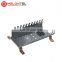 MT-2203 Stainless Steel Back Mount Frame for 10 pair krone module 11way Back Mounting Frame