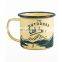 350ml 500ml colorful popular printing sublimation guaranteed quality 12oz enamel mug custom