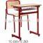 simple panel topl school furniture student chair TC-C05+TC-Z05-V for primary pupil