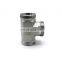 Eaton/Parker High Press Male Thread NPT BSP UNF JIC O-ring Carbon Steel Pipe Joint Fitting Quick Coupling Tee