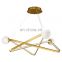 Ring Design Nordic Style LED Pendant Light America Decoration Indoor Dining Room Chandelier for Living Room