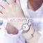 SINOBI Elegant Lady Watch Diamond Batch Flower Glass Ice Flower Watches S9816L Gifts For Women Relogio Feminino