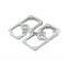 Universal Aluminum Extruded Leaf Spring Lowering Block 1/2 Inch Thick Racecar Suspension Block Parts