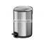 Landrover Stainless Steel Pedal Trash Can Multi Color Waste Bin Powder Coating Matt With Fingerprint Proof