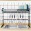 New Products Kitchen Standing Over The Sink Storage Organizer Two Tiers Iron Of Dish Drainer Drying Racks