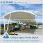 Modular long span steel garage shed