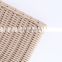 Unique Style UV-resistant Brown Color Material Plastic Rattan For Outdoor Furniture