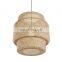 High Quality Woven Bamboo Lampshade Natural Bamboo Pendant light, Ceiling light decor Wholesale