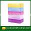 2016 factory supplies clear colorful pp shoe box