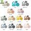 BPA Free Silicone Dinnerware Baby Bib Plate Bowl Spoon Snack Cup Silicone Baby Feeding Set