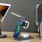 Lamp Wireless Charger Multi-functional Charging Hand Stand Mobile Phone Headset Watch Charging Simultaneously