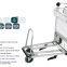Airport Stainless Steel Luggage Hand Trolley Airport Passenger Baggage Trolleys