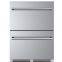 Draw freezer - 110L, Stainless Steel, Built-in or free standing, indoor or outdoor, touch pad digital control