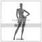 Matte Pewter Big Big Brest Standing Used Female Mannequin