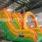 fresh orange color children inflatable slide