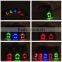 Mixed Wholesale 6 Styles 5 Colors Led Light Pet Pendant Dog Tag Pendant