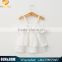2016 hot sale little girls dress ramie cotton fabric off-shoulder two colors kids girls summer dresses