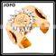 Punk Style Adjustable Zircon Bracelet Bangle Hand Cuff Gold Tone Statement Jewelry