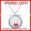 Vnistar interchangeable red family heart floating charm for locket wholesale AC175