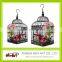 White Color Metal Bird Cages Birdcage Wedding Favor Box