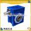 Modern modular designed Nrv 75 50 : 1 ratio 20Cr key 6mm single input gear shaft worm speed reducer