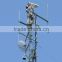 Four legged Guyed mast communication tower