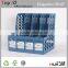 Plastic showroom library magazine display rack for southeast asia market