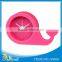 Specialized lovely shape good use silicone table alarm clock